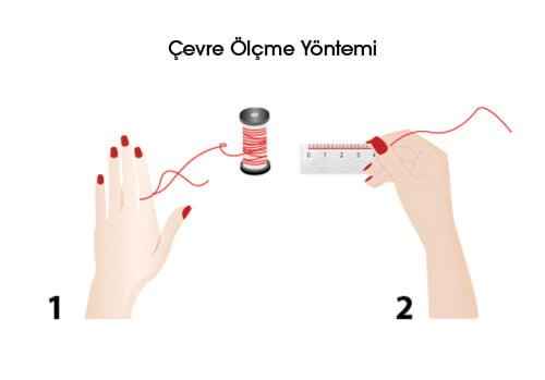 yüzük ölçünüzü bulun yüzük ölçünüzü bulun