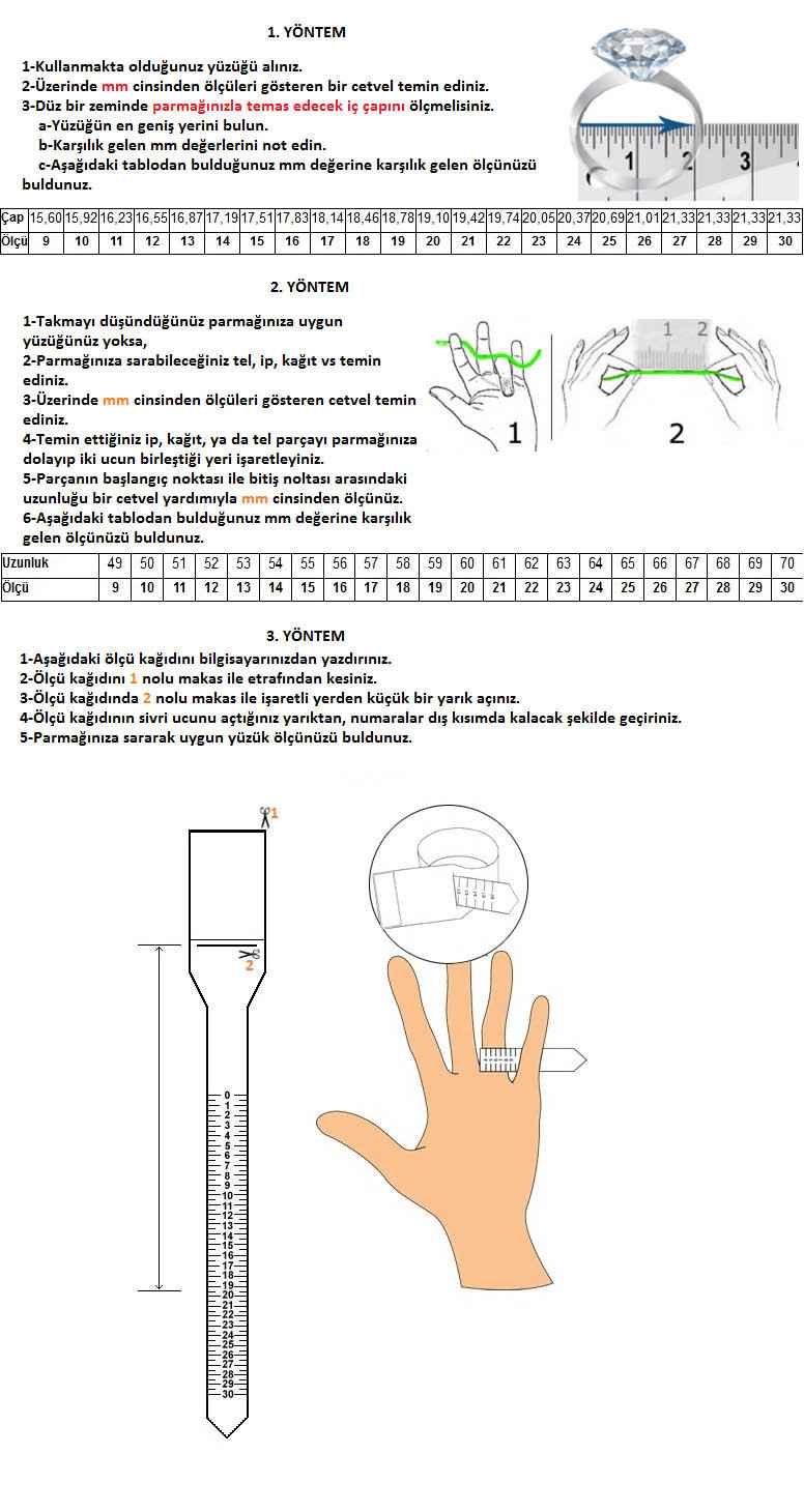 yüzük ölçünüzü bulun yüzük ölçünüzü bulun