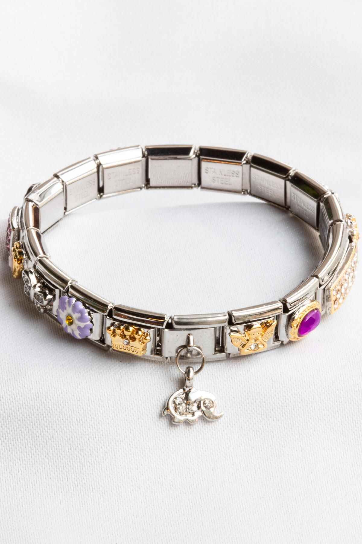 İTALYAN CHARM ÇELİK BİLEKLİK