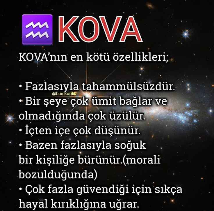 Kova Burcu Özellikleri Nedir? Kova Burcunun Duygusal ve Zihinsel Yapısı