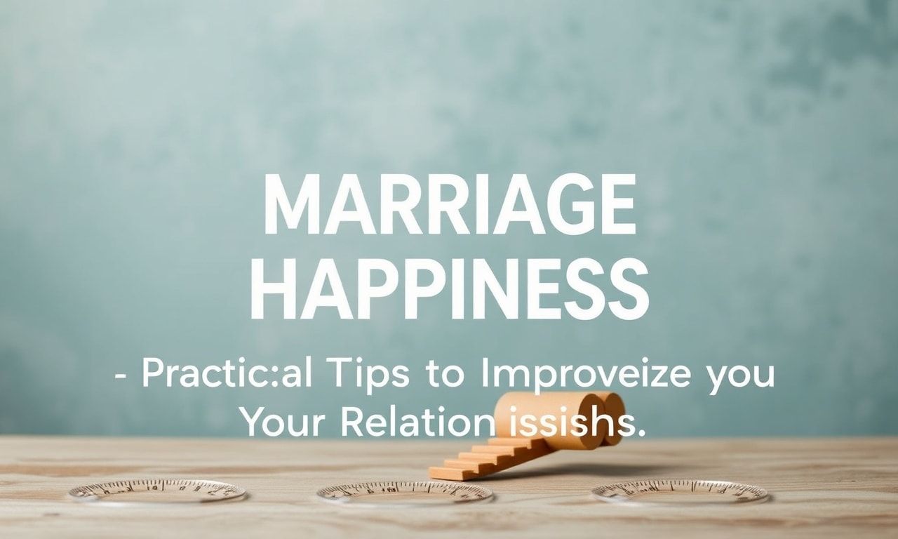 Evlilikte Mutluluk: İlişkilerinizi Geliştirmek İçin Pratik İpuçları